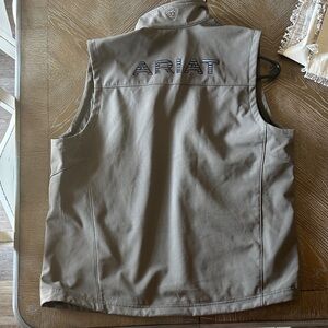 Ariat Khaki Sleeveless Jacket
